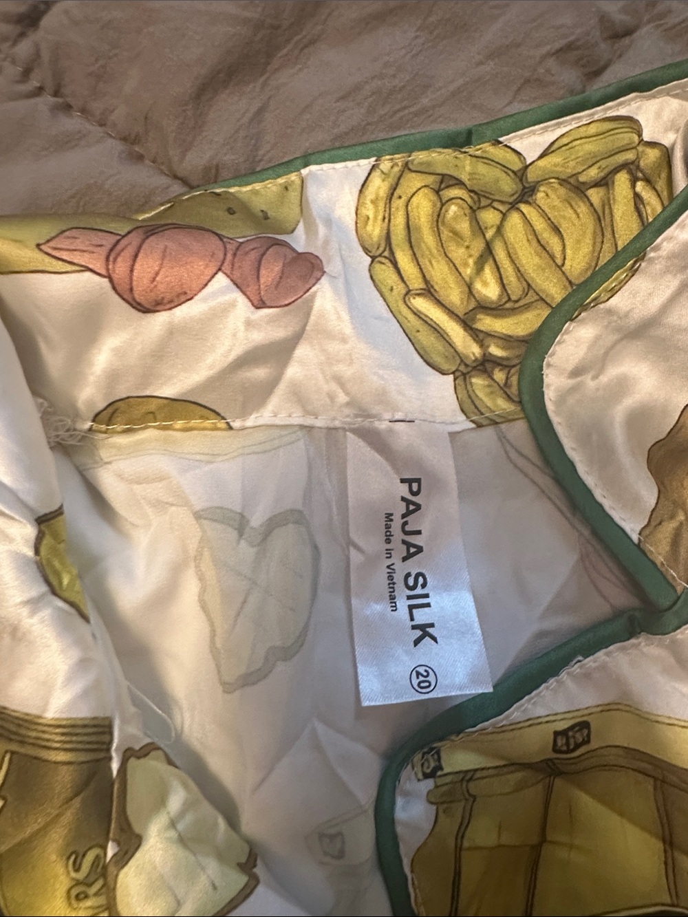 Pickle-Print Pajama Set - Picture 2 of 4
